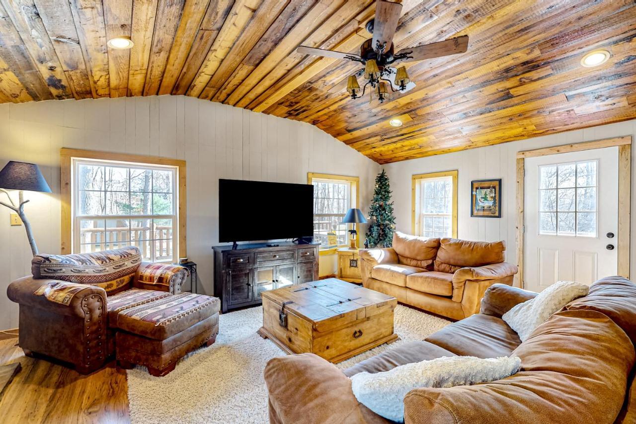 Pine Woods Cabin McHenry Exterior foto